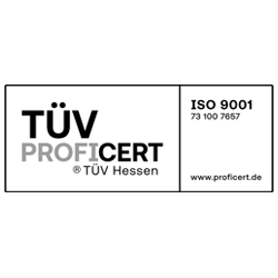 TÜV Cert DIN ISO-9001