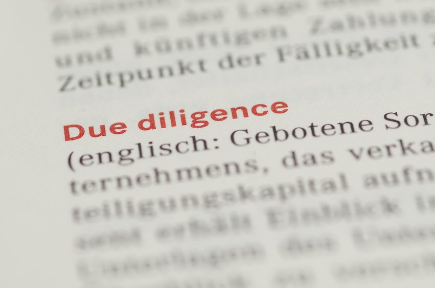 Bild: Due-Diligence-Ermittlungen