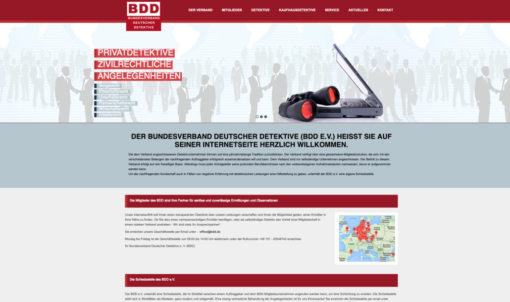 Bundesverband Deutscher Detektive E.V. | Detektei Lentz®